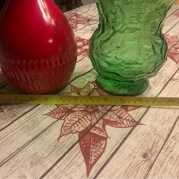 🎄 Vintage xmas 2 decorative Christmas vases🎁 - Picture 6 of 12